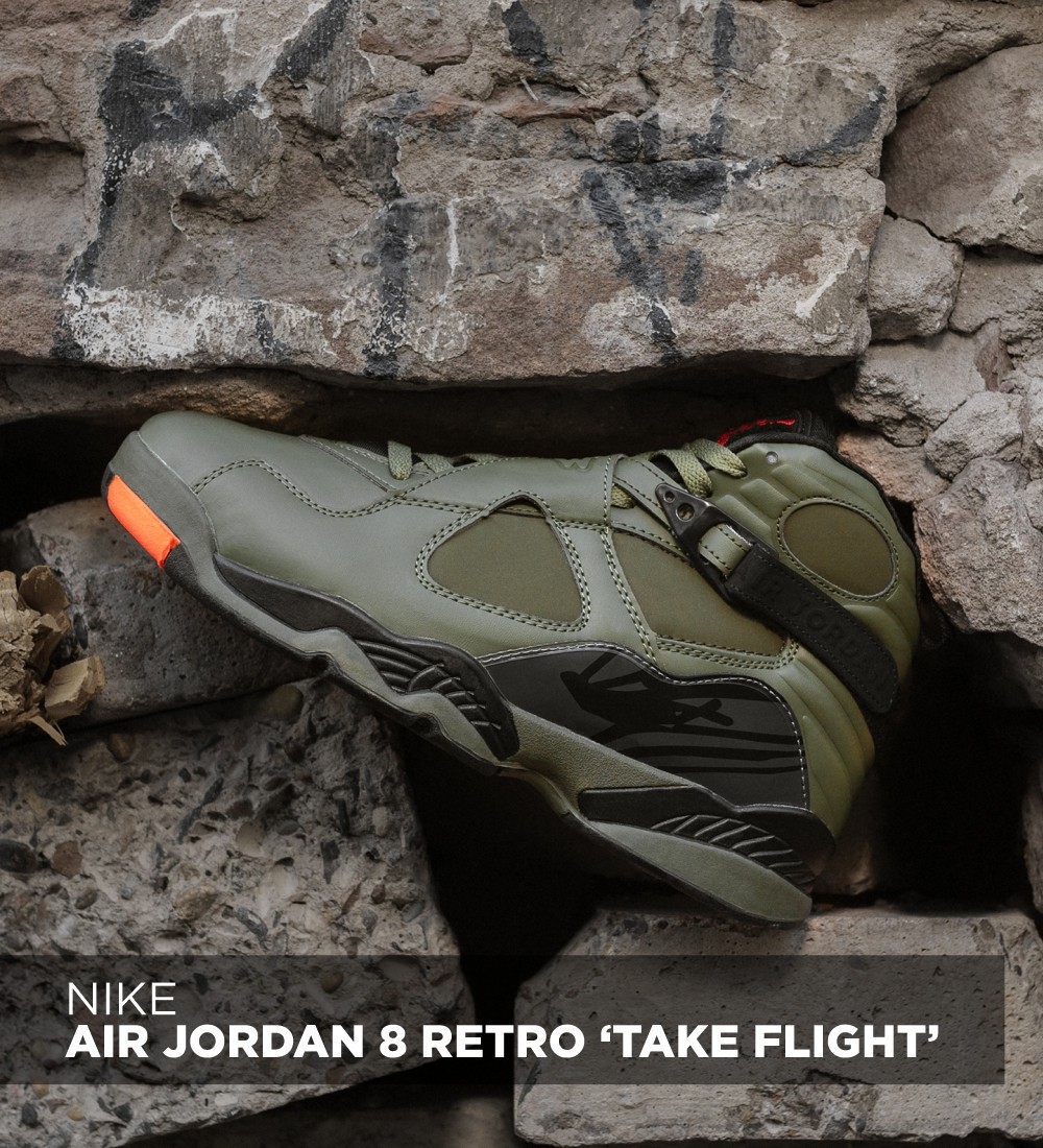 Кроссовки NIKE Air Jordan 8 Retro 'Take Flight'