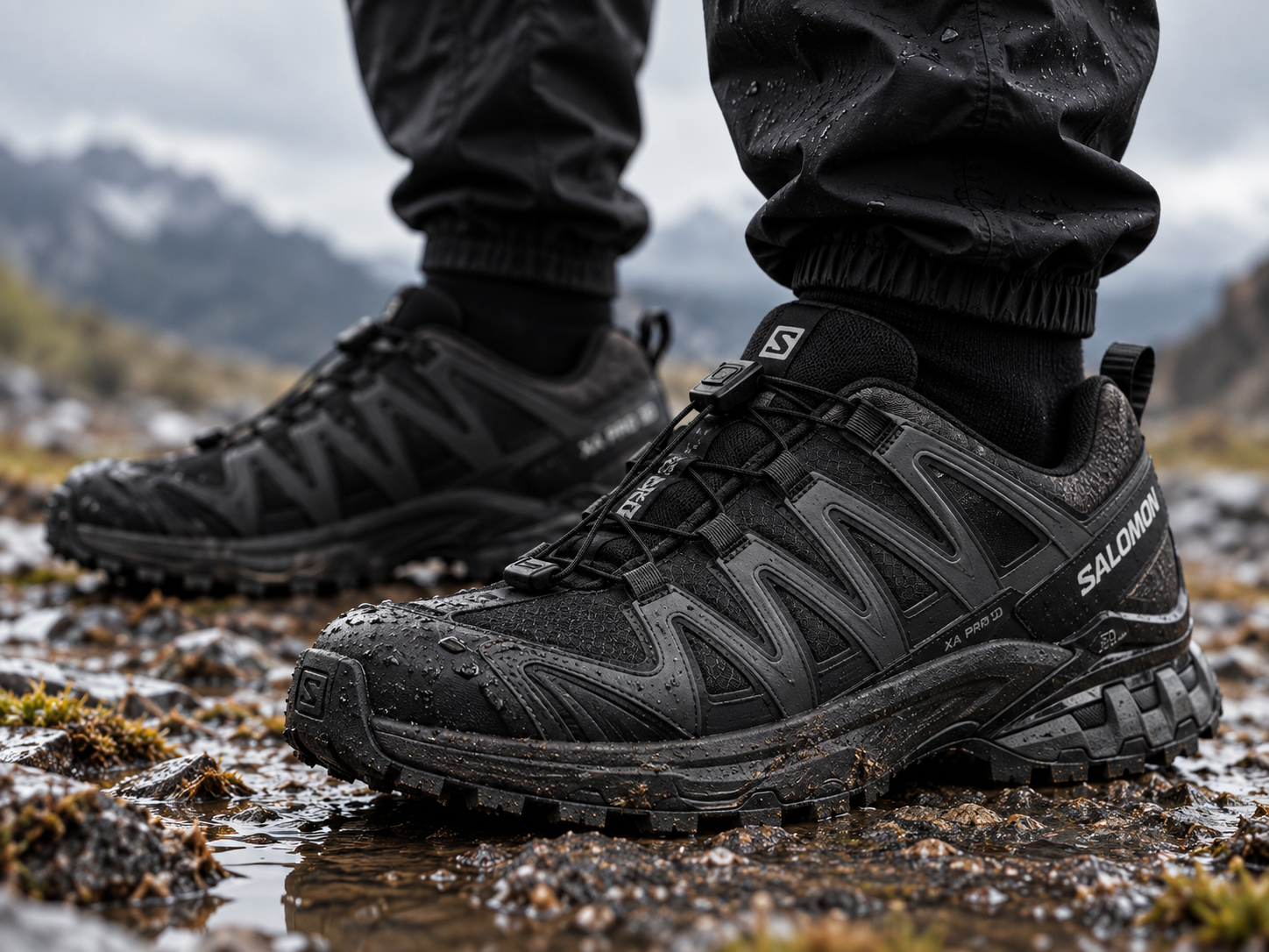 Salomon XA PRO 3D — на ноге