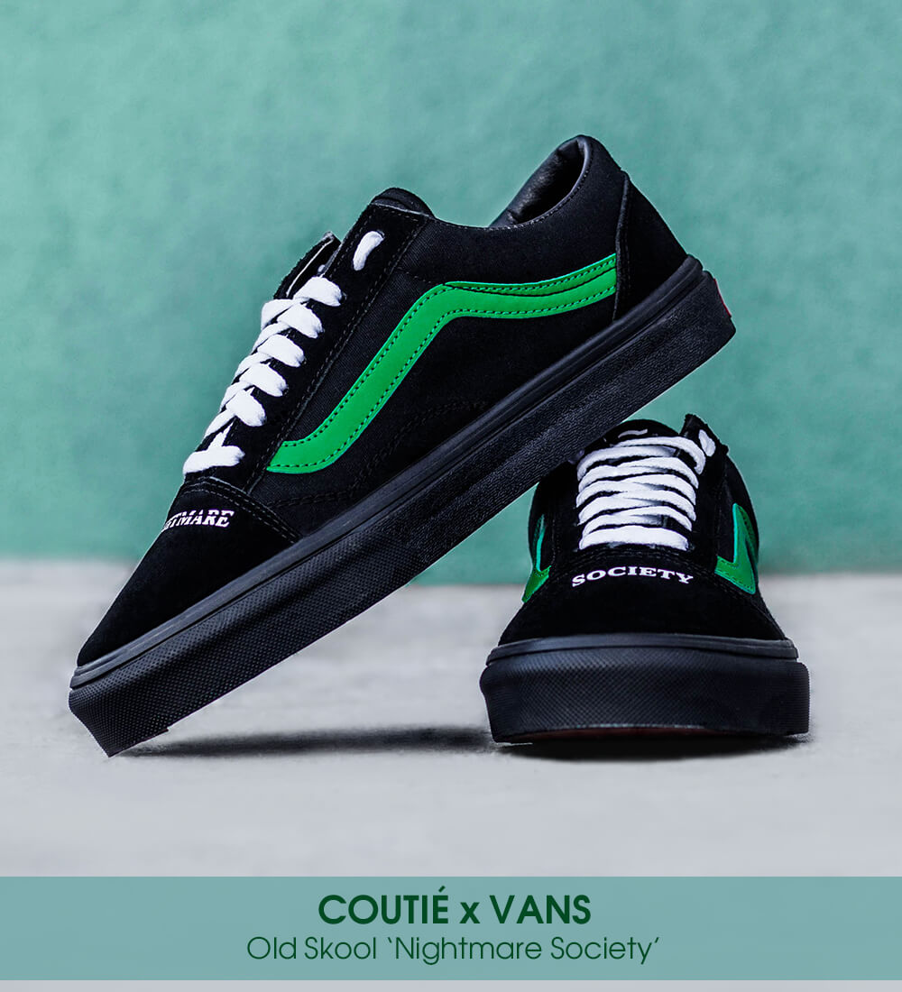 Кеды COUTIE x Vans Old Skool «Nightmare Society»